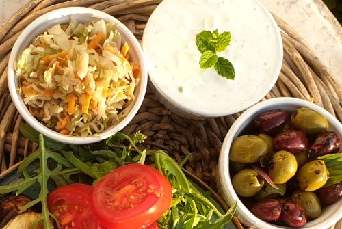 Greek coleslaw