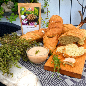 Speltkruiden stokbrood met rozemarijn & tijm