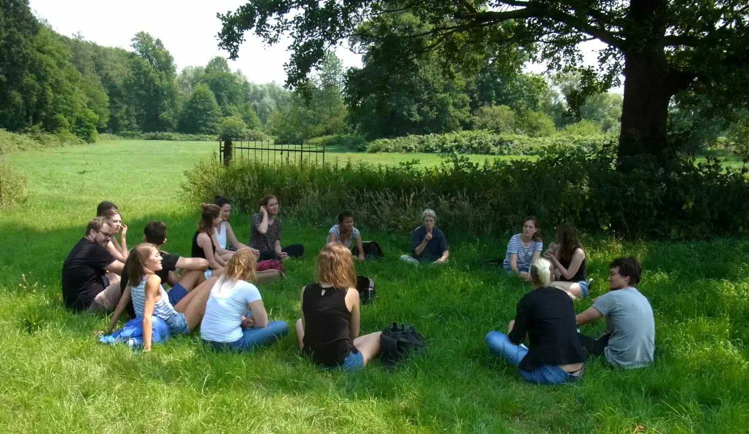 Stundenten von der Hochschule Rhein-Waal