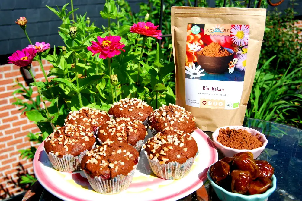 Muffins with dates